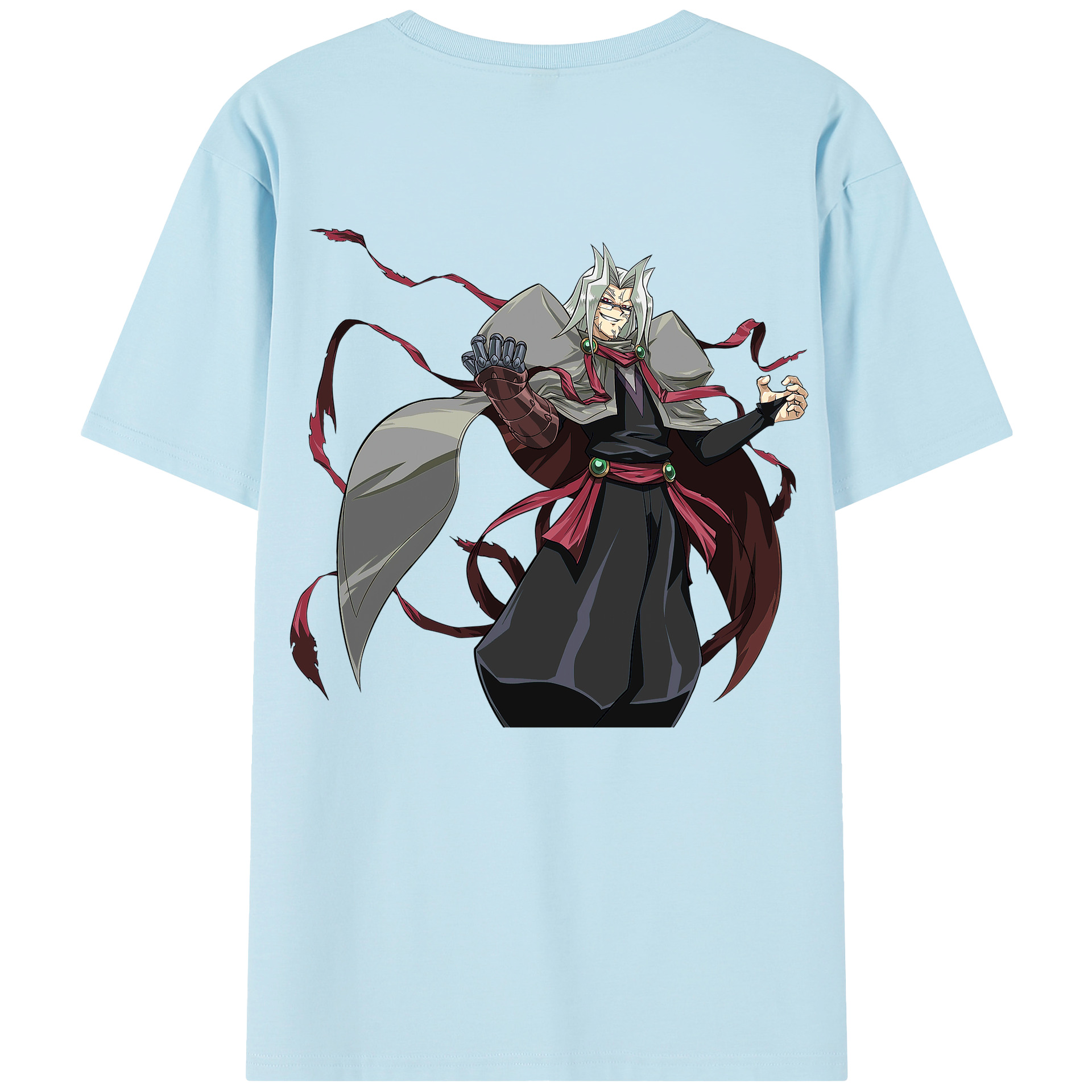 （画像用） 遊☆戯☆王 Yu-Gi-Oh! 綿100％半袖Tシャツ（背面プリント）